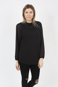 Emily Top - Black - pre-order