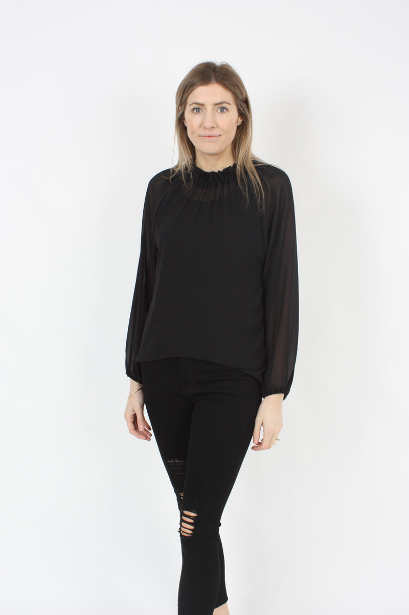 Emily Top - Black - pre-order