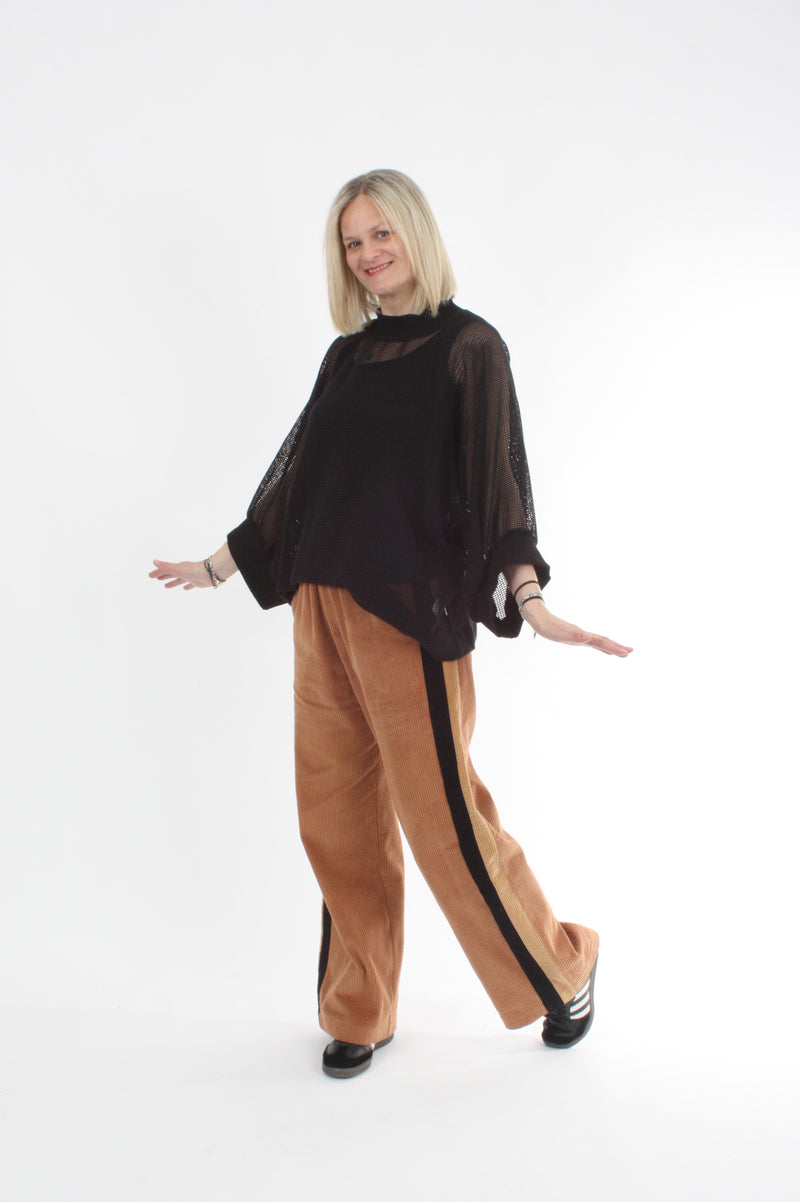 Sonia Top - Black Mesh - Pre Order