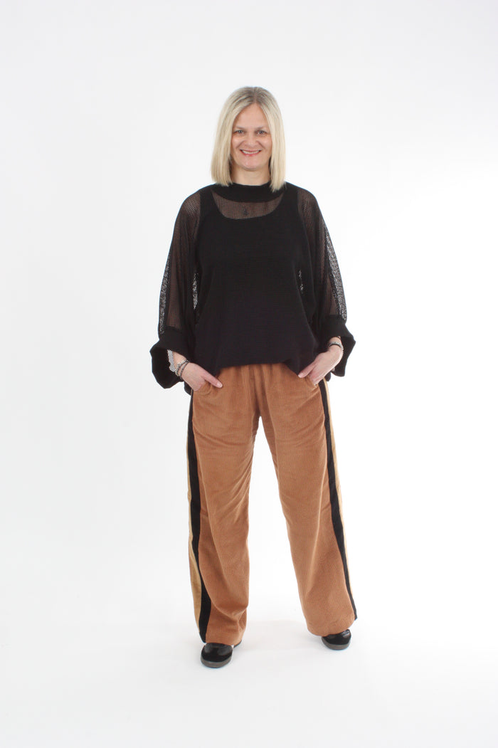 Sonia Top - Black Mesh - Pre Order