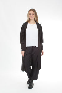 Cardi Square - Chocolate Merino - Long Length - Pre Order - 2 - 3 Weeks