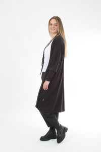 Cardi Square - Chocolate Merino - Long Length - Pre Order - 2 - 3 Weeks