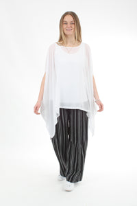 Drape Top - White - Pre Order
