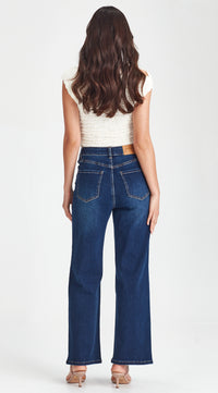 Libby Jeans Wide leg Dark Blue