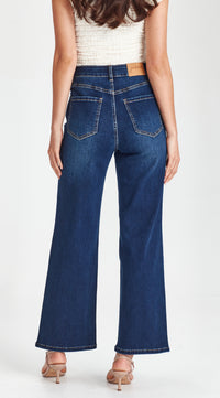 Libby Jeans Wide leg Dark Blue