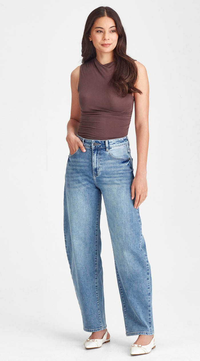 Whisky Barrel Jeans Blue