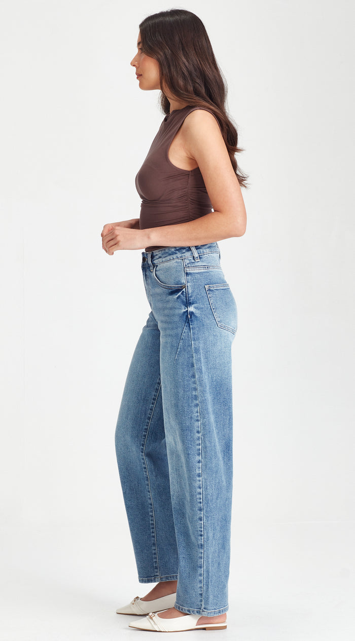Whisky Barrel Jeans Blue