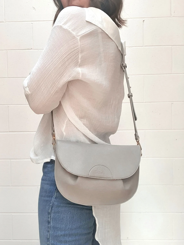 Nina Crossbody Bag - Grey