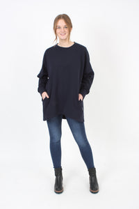 Hazel Sweater - Navy - Pre Order