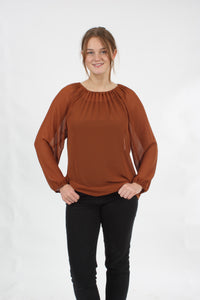 Eva Top - Rust - Pre Order