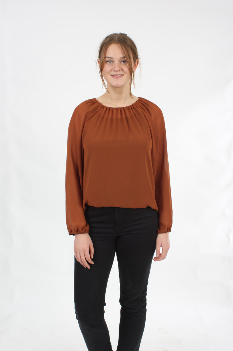 Eva Top - Rust - Pre Order