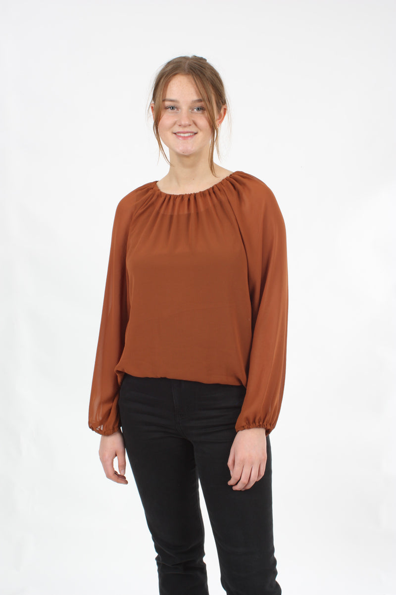 Eva Top - Rust - Pre Order